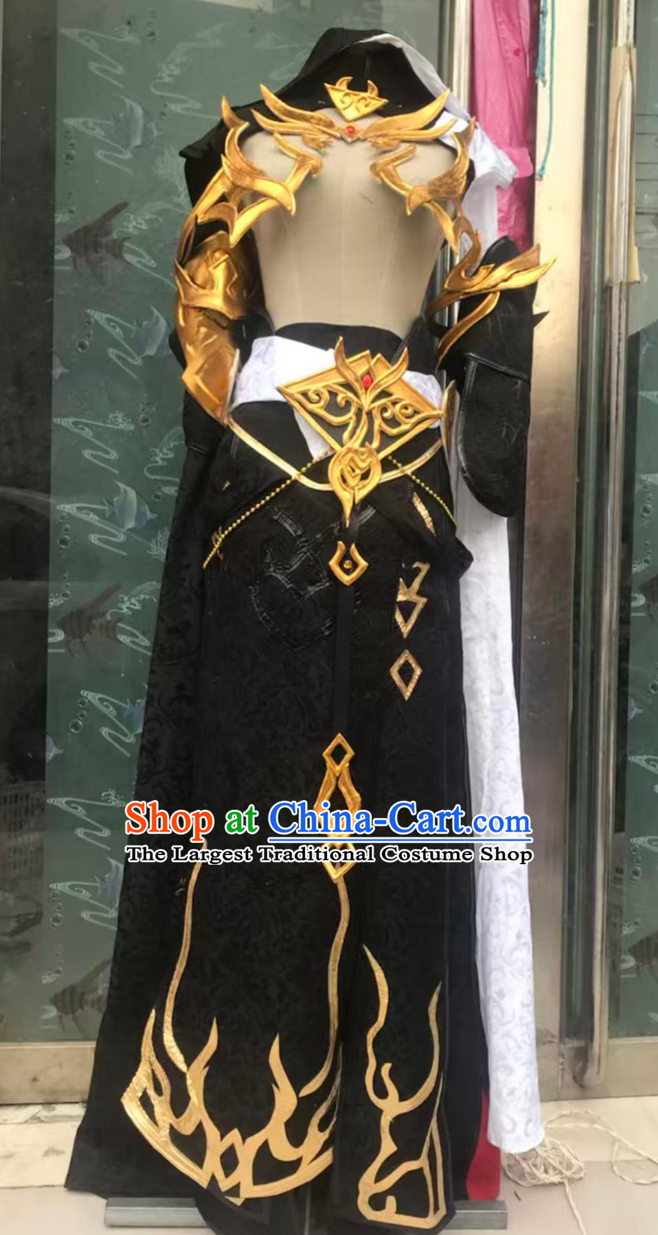 Cosplay Online Game Sword Heroes Fate Mingjiao Warrior Costume China Wuxia Hero Outfit Ancient Chinese Clothing