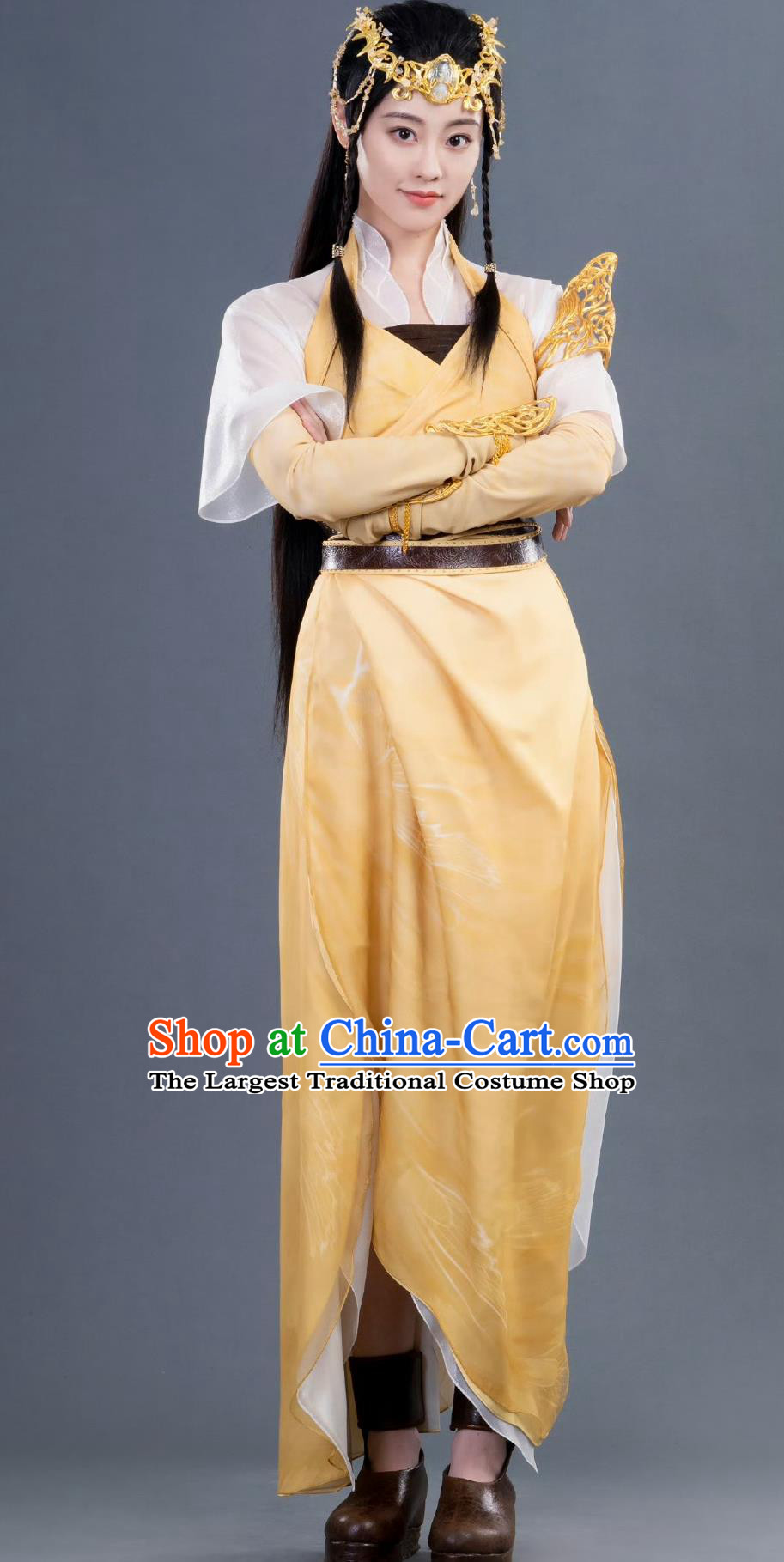 Traditional Chinese Hanfu Dress TV Series Drama Burning Flames Heroine A Lan Costume Ancient China Female Swordsman Clothing