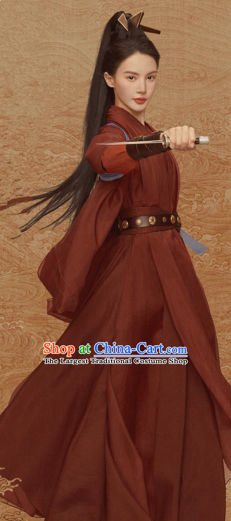 Traditional Chinese Swordswoman Hanfu Dress TV Series Joy of Life Ye Ling Er Costume Ancient China Female Warrior Clothing