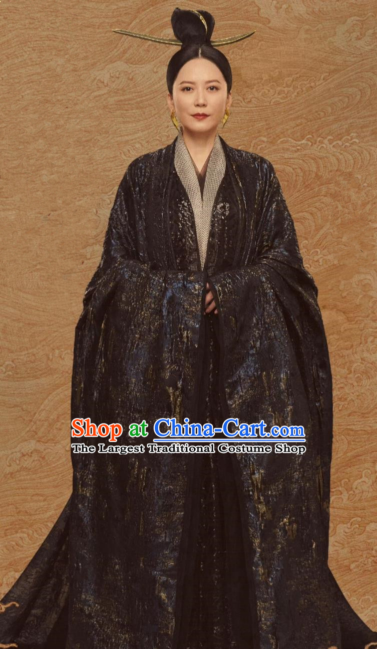 Ancient China Royal Queen Clothing Traditional Chinese Hanfu TV Series Joy of Life Empress of Qing Costume
