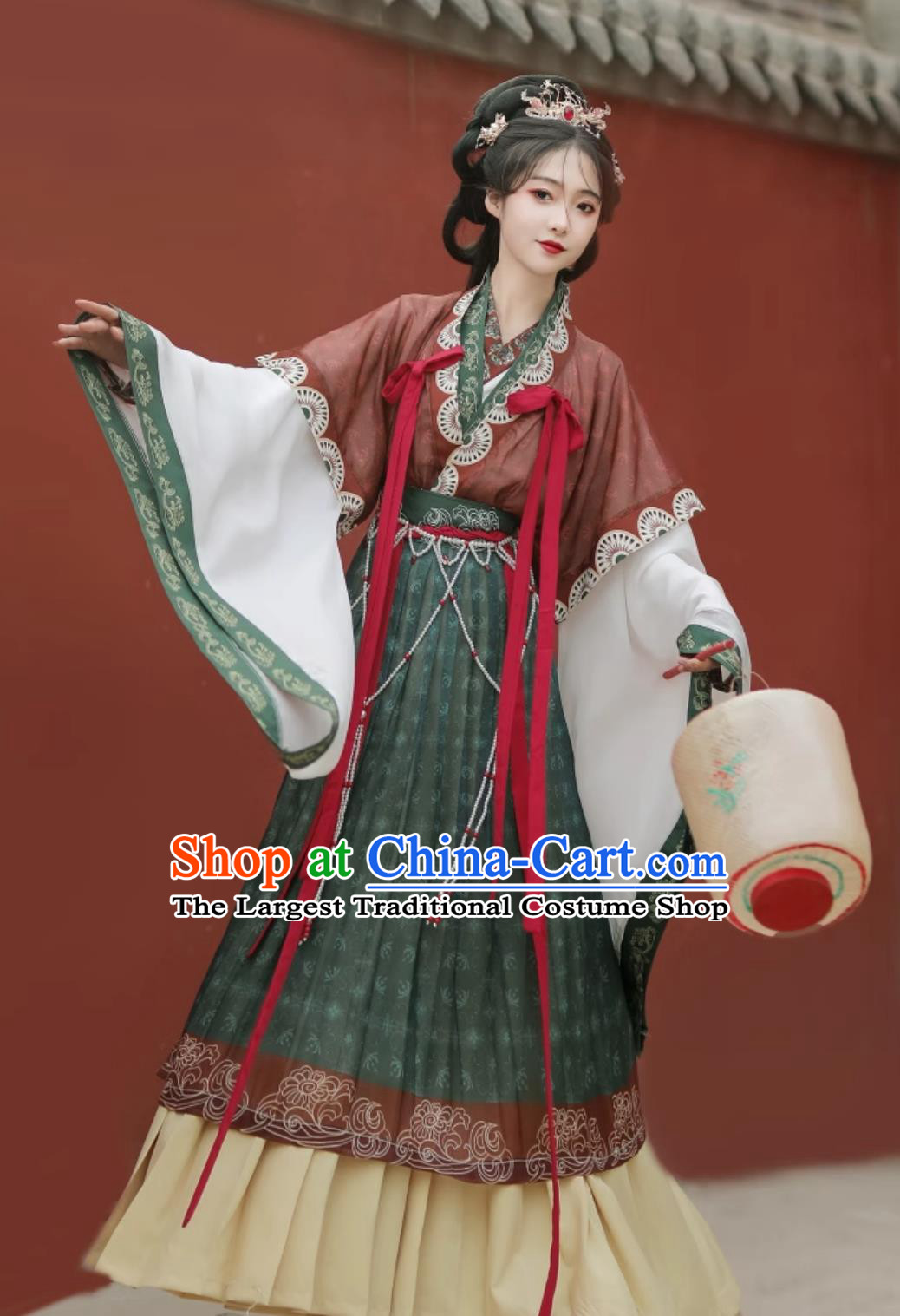 Ancient China Goddess Costume Chinese Traditional Hanfu Dress Tang Dynasty Court Empress Clothing Complete Set