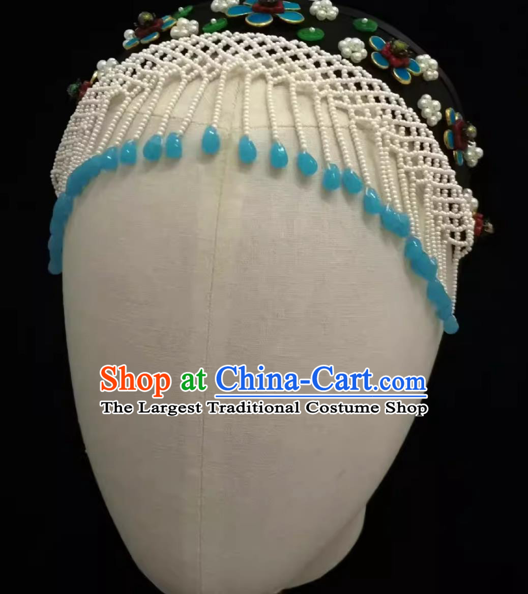 Ruyi Royal Love in the Palace Ancient Chinese Qing Dynasty Empress Headwear Handmade Gems Headband
