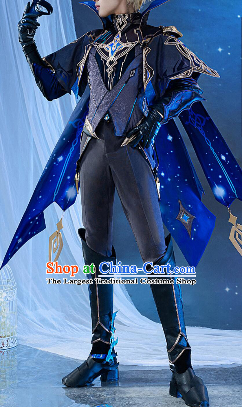 Top Cosplay Costume Genshin Impact Dainsleif Outfit Halloween Clothing