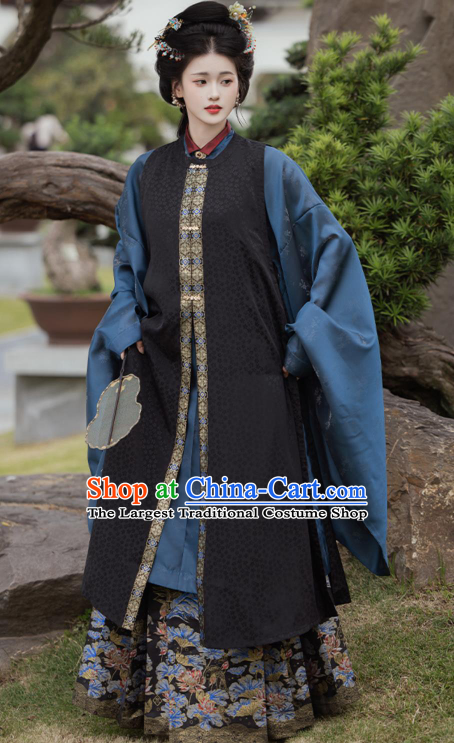 Ancient China Noble Woman Costume Chinese Traditional Hanfu Dresses Ming Dynasty Dame Historical Clothing Complete Set