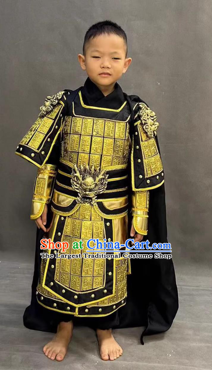Ancient China General Armor Chinese Handsome Monkey King Costume A Chinese Odyssey Zhi Zun Bao Clothing for Kids