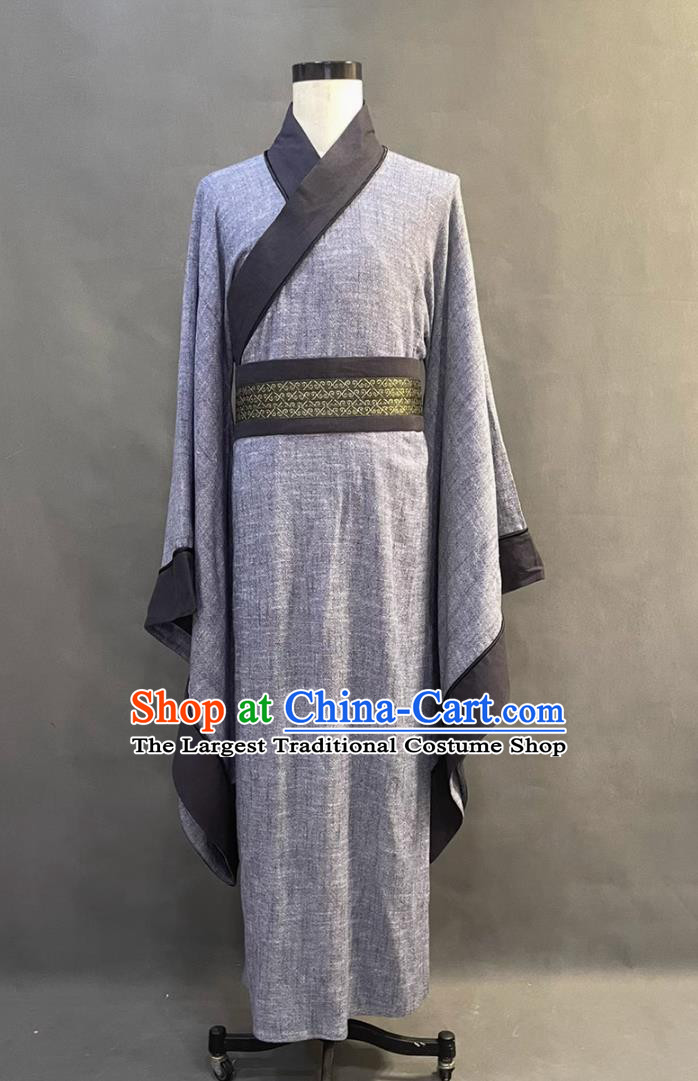 Traditional Chinese Costume Ancient China Physician Clothing TV Drama Romance of the Three Kingdoms Hua Tuo Hanfu