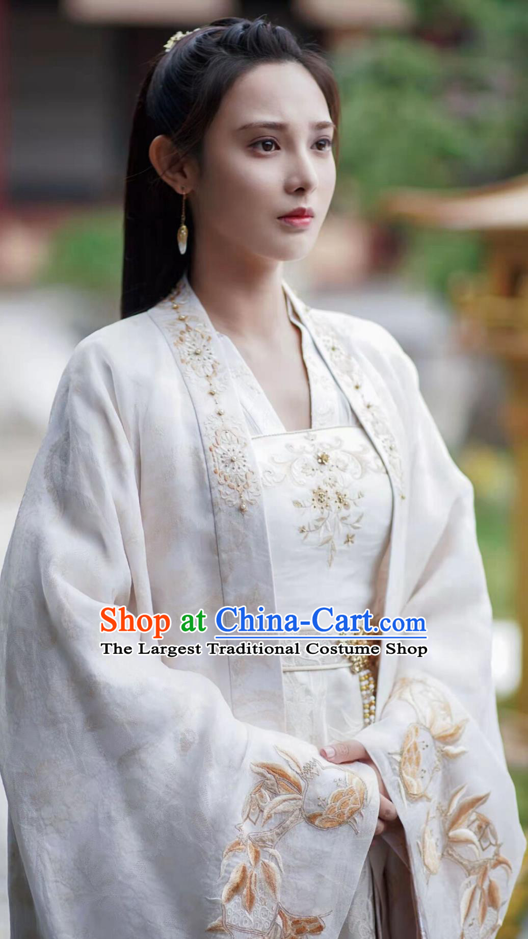 Chinese TV Series Jun Jiu Ling Princess Jun Zhen Zhen Dresses Ancient Court Empress Costumes