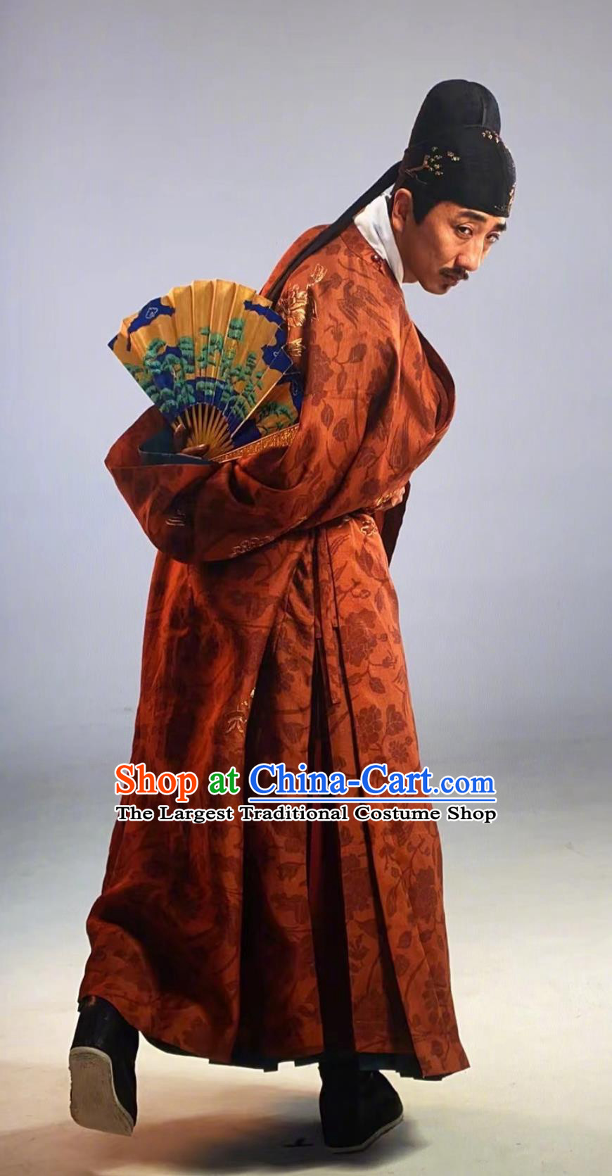 TV Drama The Ingenious One Merchant Tang Xiao Garment Costumes China Ancient Ministry Councillor Clothing
