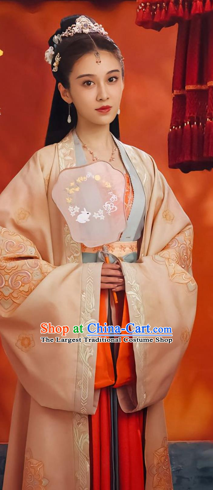 Romantic Drama Wrong Carriage Right Groom Elegant Lady Du Bing Yan Garment Costumes Chinese Ancient Tang Dynasty Noble Lady Hanfu Dresses