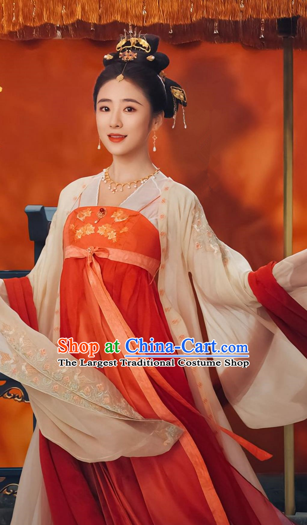 Ancient Chinese Tang Dynasty Princess Clothing Romantic Drama Wrong Carriage Right Groom Infanta Chang Ping Dresses