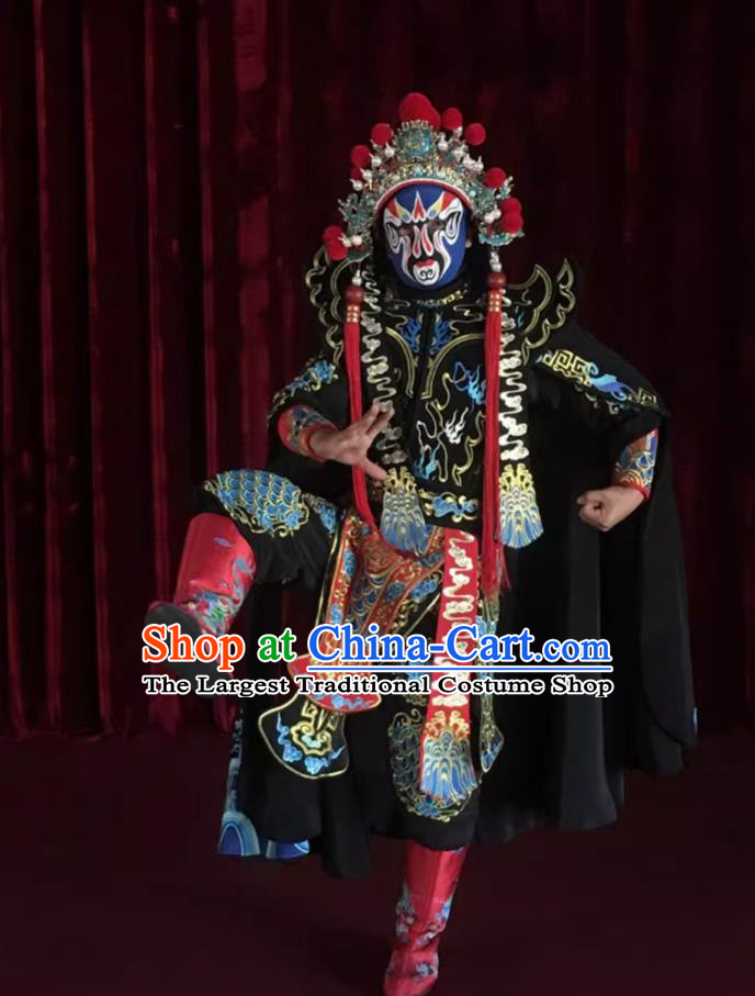 China Bian Lian Embroidery Costume Stage Magic Sichuan Opera Face Changing Clothing Complete Set