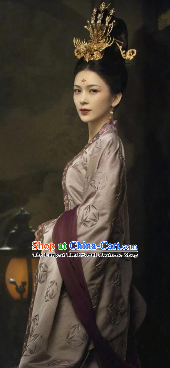 2020 TV Series The Promise of Chang An Empress of Shengzhou Costume Ancient Chinese Queen Clothing Women Hanfu