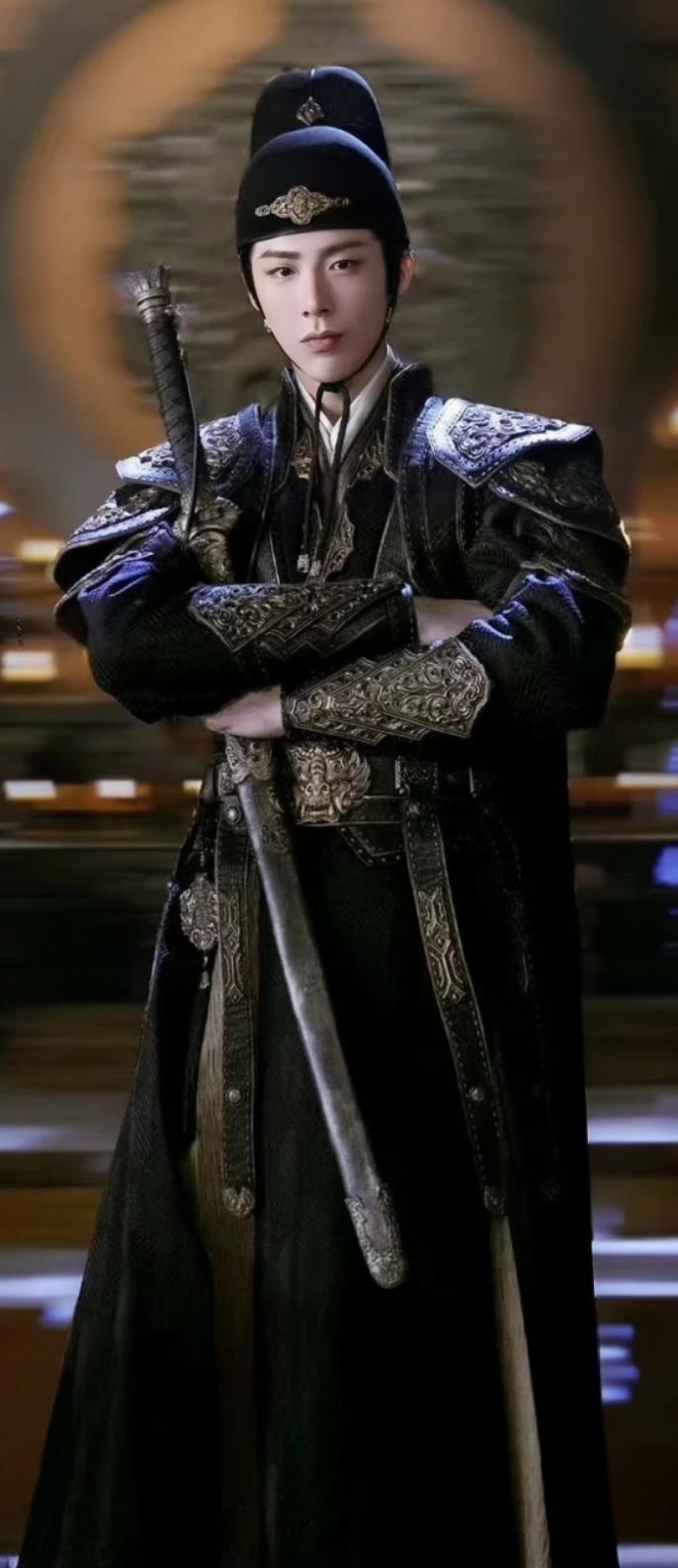 TV Series A Journey To Love Imperial Guard Ning Yuan Zhou Costume Ancient China Swordsman Leader Clothing