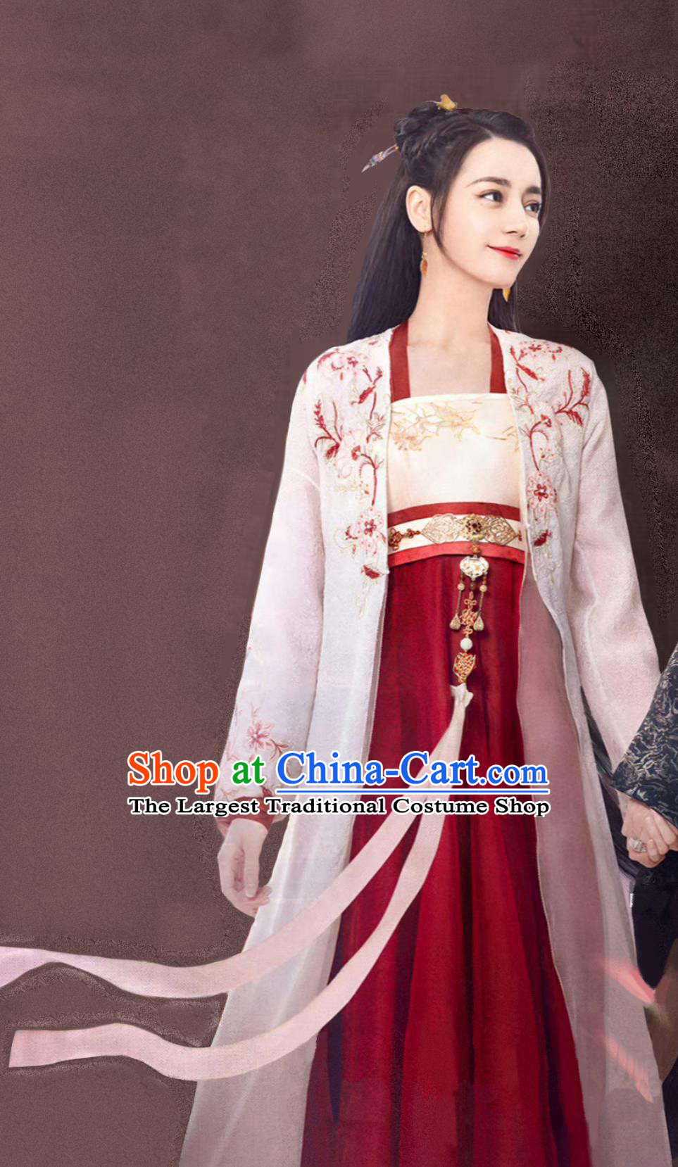 Ancient China Noble Lady Clothing Traditional Hanfu TV Series The Legend of An Le Princess Ren An Le Costume