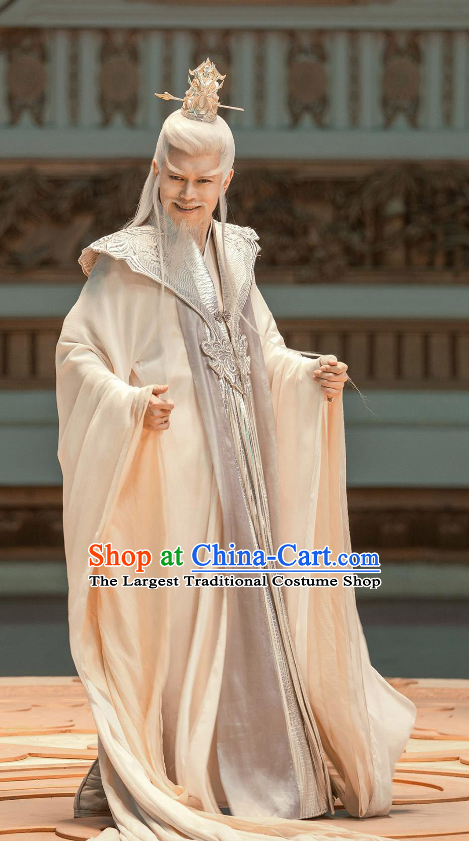 Ancient China Royal King Garment Costume Chinese TV Series The Legend Of Shen Li Heaven God Tian Jun Clothing