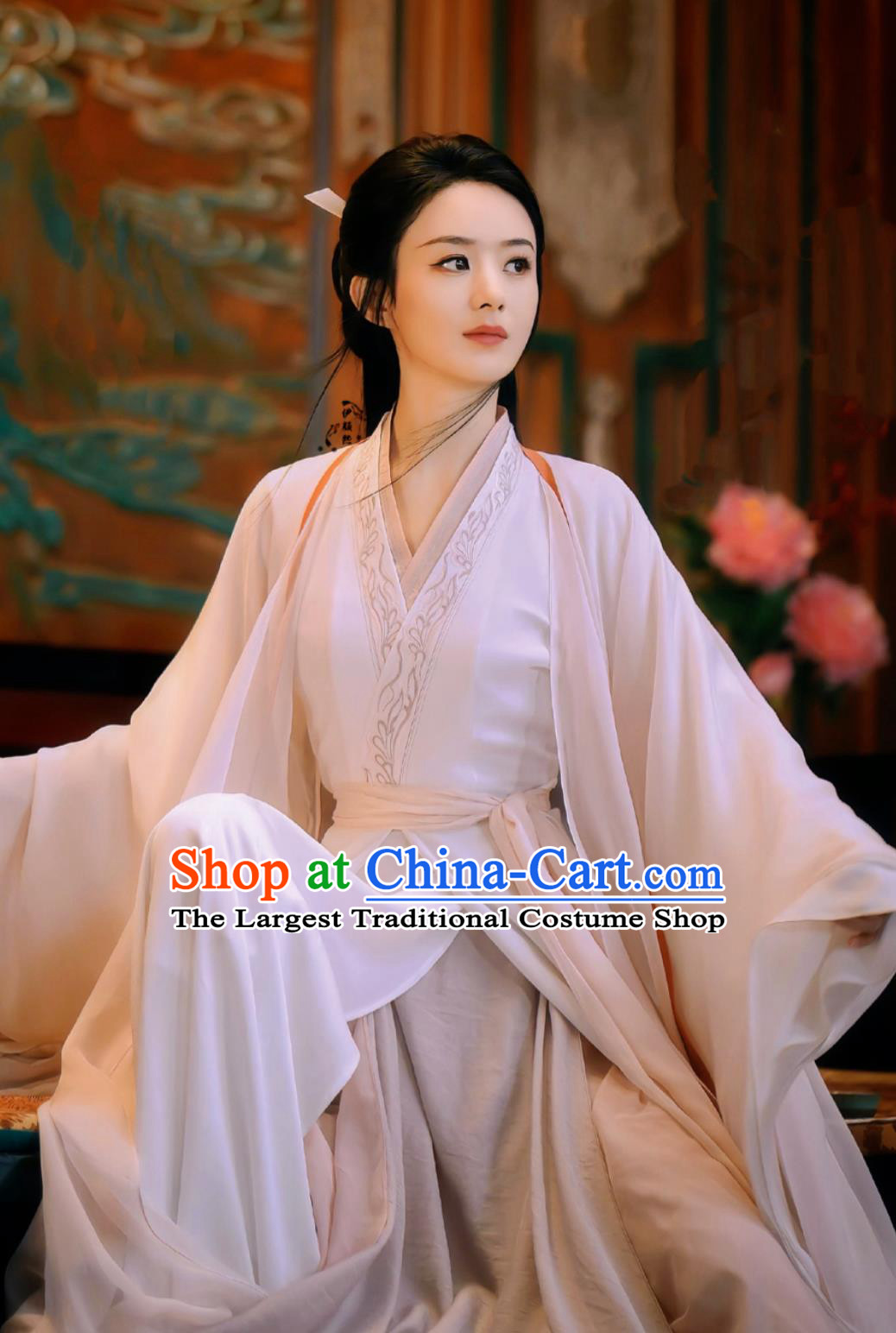 Ancient China Swordswoman Costume Chinese TV Series The Legend Of Shen Li Female General Clothing