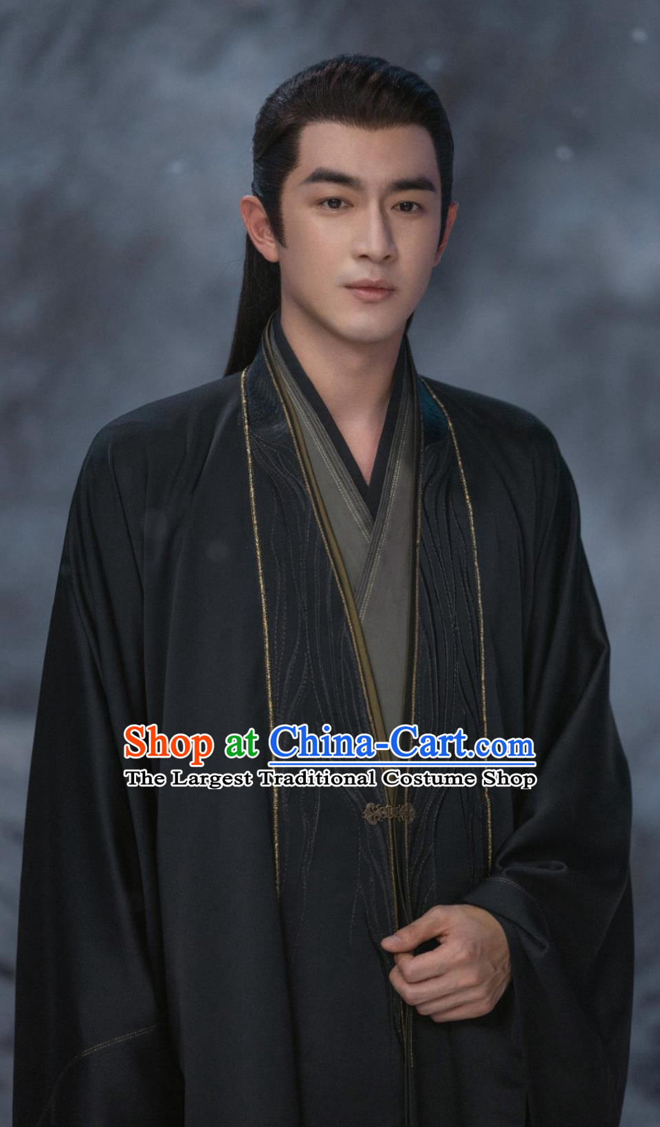 Chinese TV Series The Legend Of Shen Li God Xing Zhi Clothing Ancient China Swordsman Black Costume