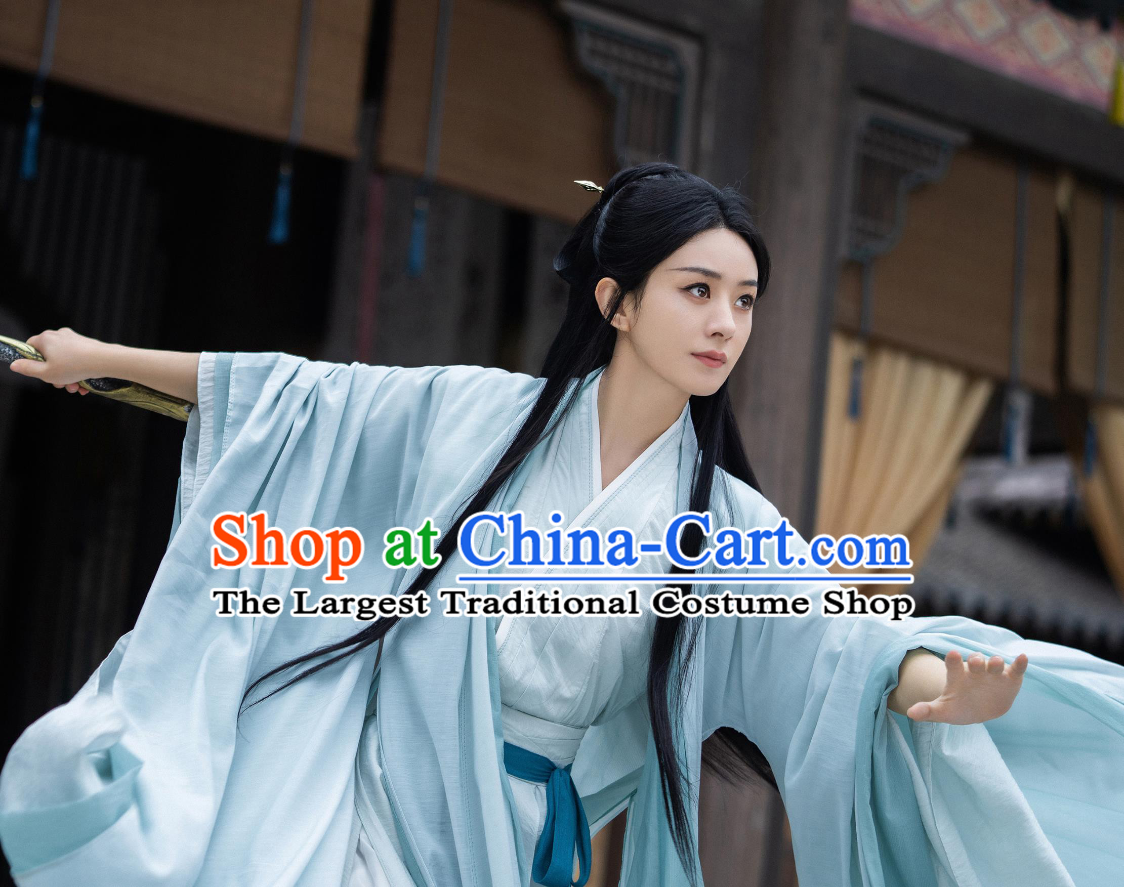 2024 TV Series The Legend of Shen Li Ancient Goddess Clothing Chinese Hanfu Queen Costume