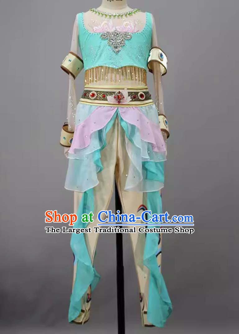 China Classical Dance Dress Child Solo Dance Costume Chinese Dunhuang Dance Clothing