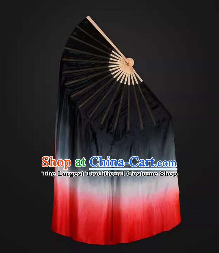 Handmade Pure Silk Fan Chinese Folk Dance Fan Classical Dance Zhuo Hai Ling Fan