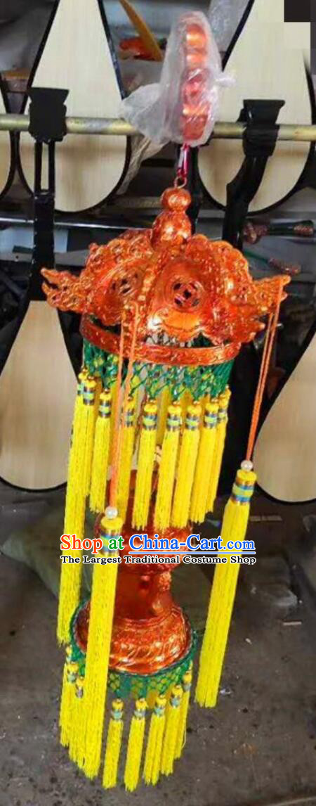Chinese Peking Opera Prop Handmade Palace Pastille Burner Imperial Guard Hand Censer