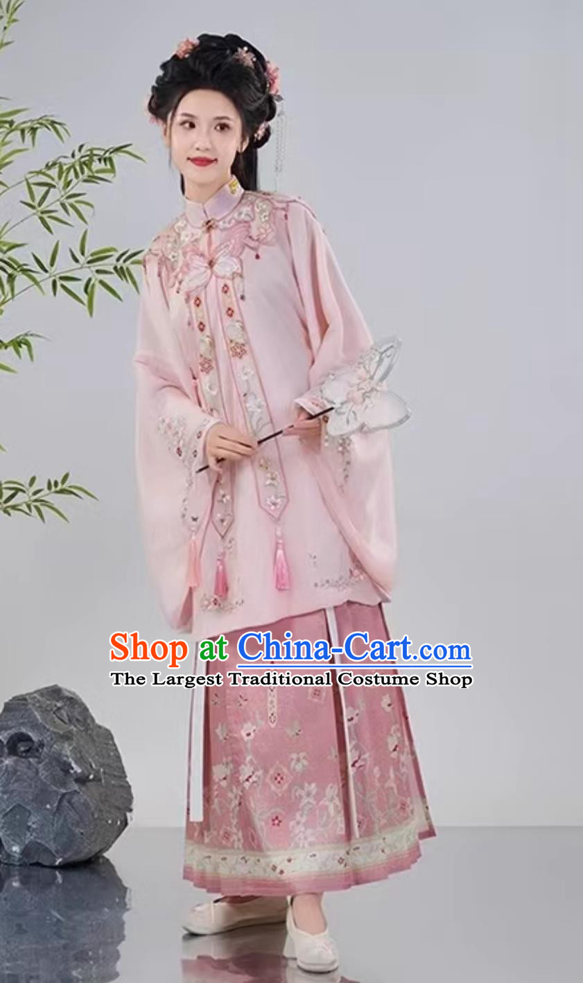 Traditional Chinese Hanfu Dresses China Ancient Palace Princess Clothing Ming Dynasty Woman Costumes