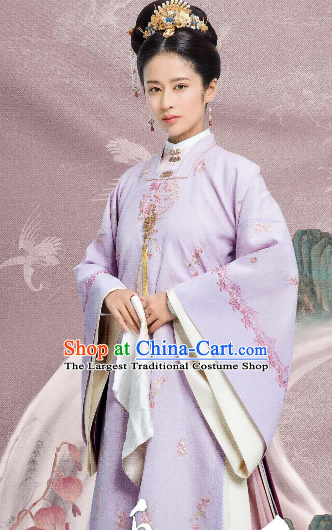 TV Series The Sword and the Brocade Yuan Niang Costumes China Ming Dynasty Noble Mistress Clothing Chinese Ancient Woman Hanfu Dress