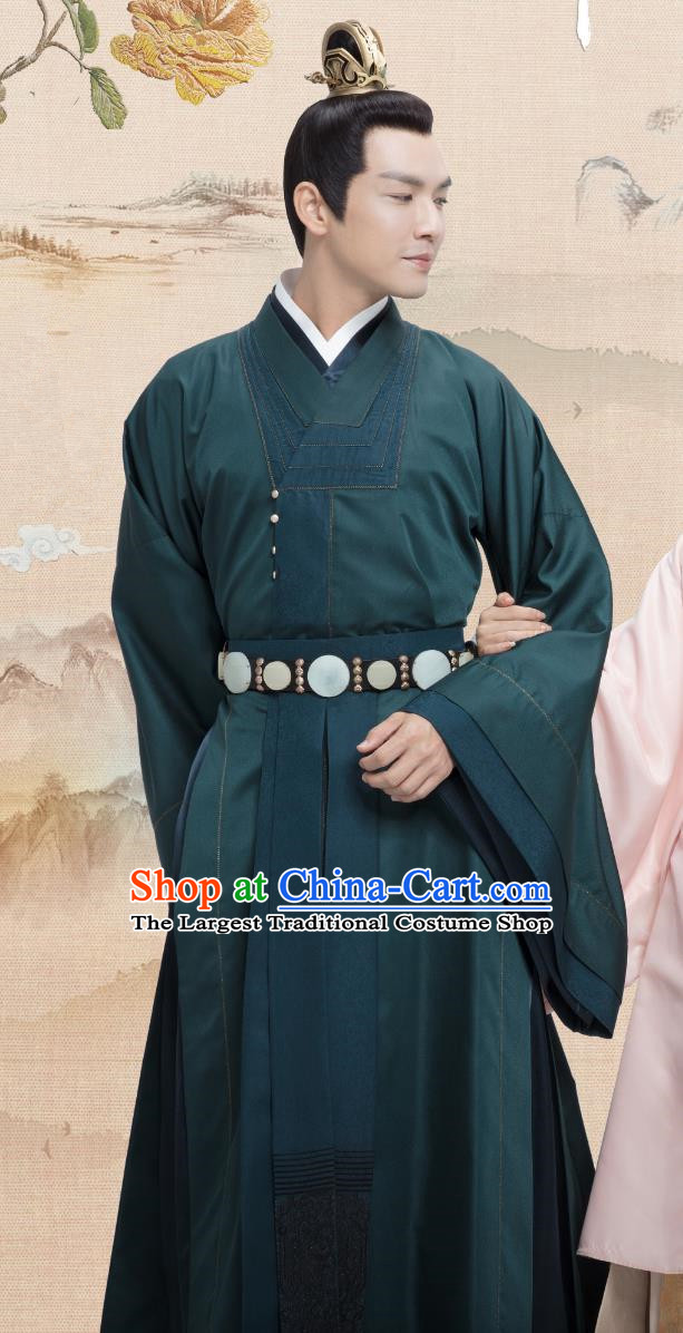 Chinese Ancient Duke Hanfu TV Series The Sword and the Brocade General Xu Ling Yi Costumes China Ming Dynasty Lord Clothing