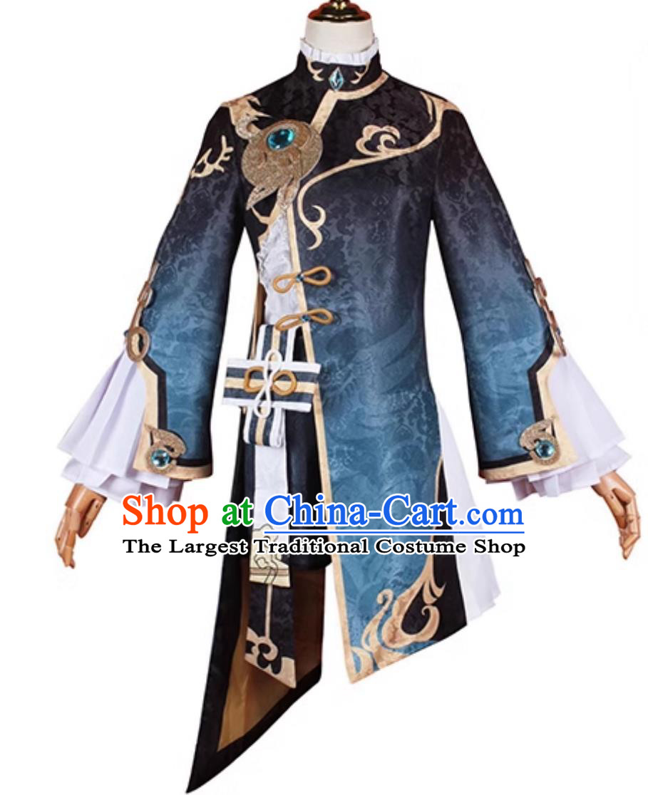 Genshin Impact Xingqiu Cosplay Costume Young Master Chinese Style Gaming Anime Outfit