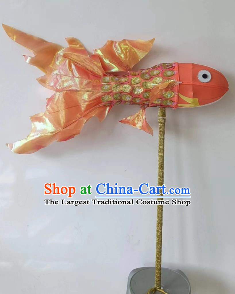 Handmade Fish Lantern Chinese Spring Festival Gala Stage Performance Property China Classical Dance Lamp
