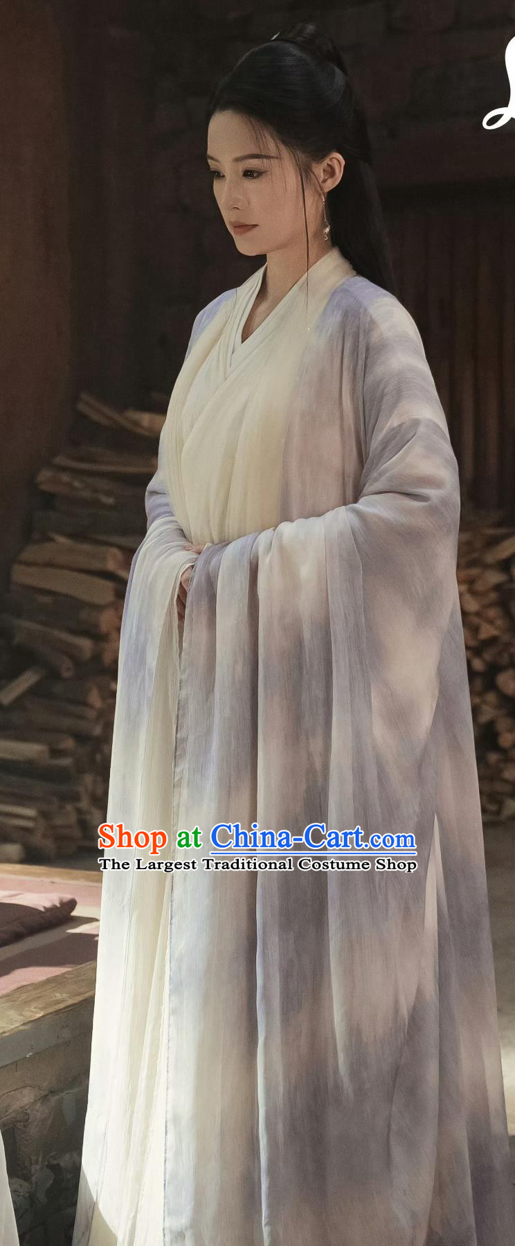 Ancient Pharmacist Xue Zi Ye Clothing Chinese TV Series Snowy Night Timeless Love Replica Costume Traditional China Hanfu Dress
