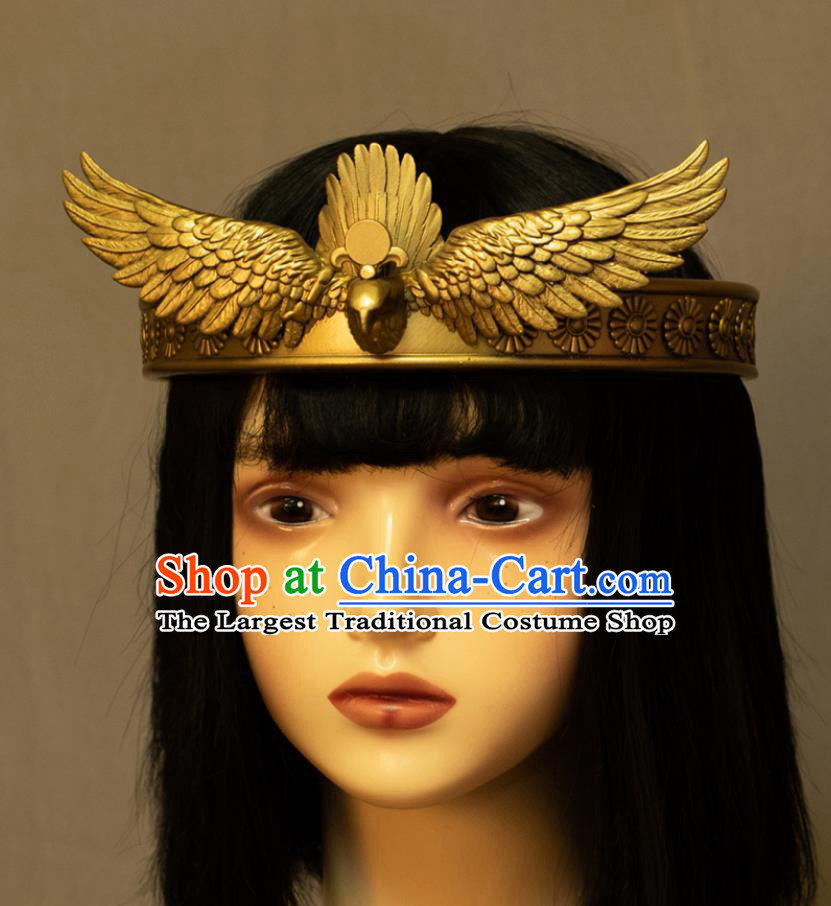 Handmade Egyptian Crown Vintage Artifact Replica Egyptian Style Cosplay Headpiece
