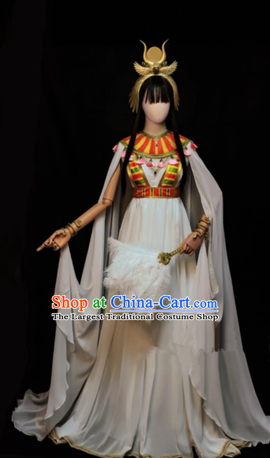Princess Of The Nile Isis Cosplay Dress Traditional Egyptian Queen Costume