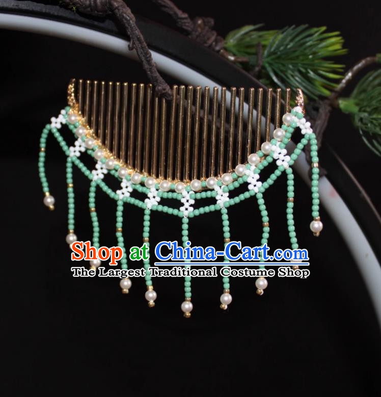 Chinese Drama Perfect Match Shou Hua Hair Comb Hanfu Hair Accessory Buyao Tassel Hairpin