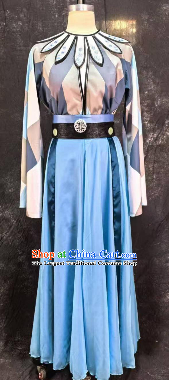 Chinese Musical Stage Performance Costume Traditional Taoist Nun Clothing Dream Of The Red Chamber Miao Yu Dress