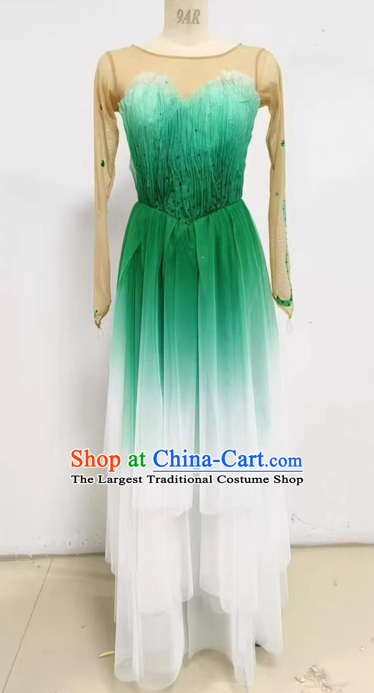 Jasmine Flower Dance Performance Costume Chinese Classical Dance Dress Stage Performance Clothing