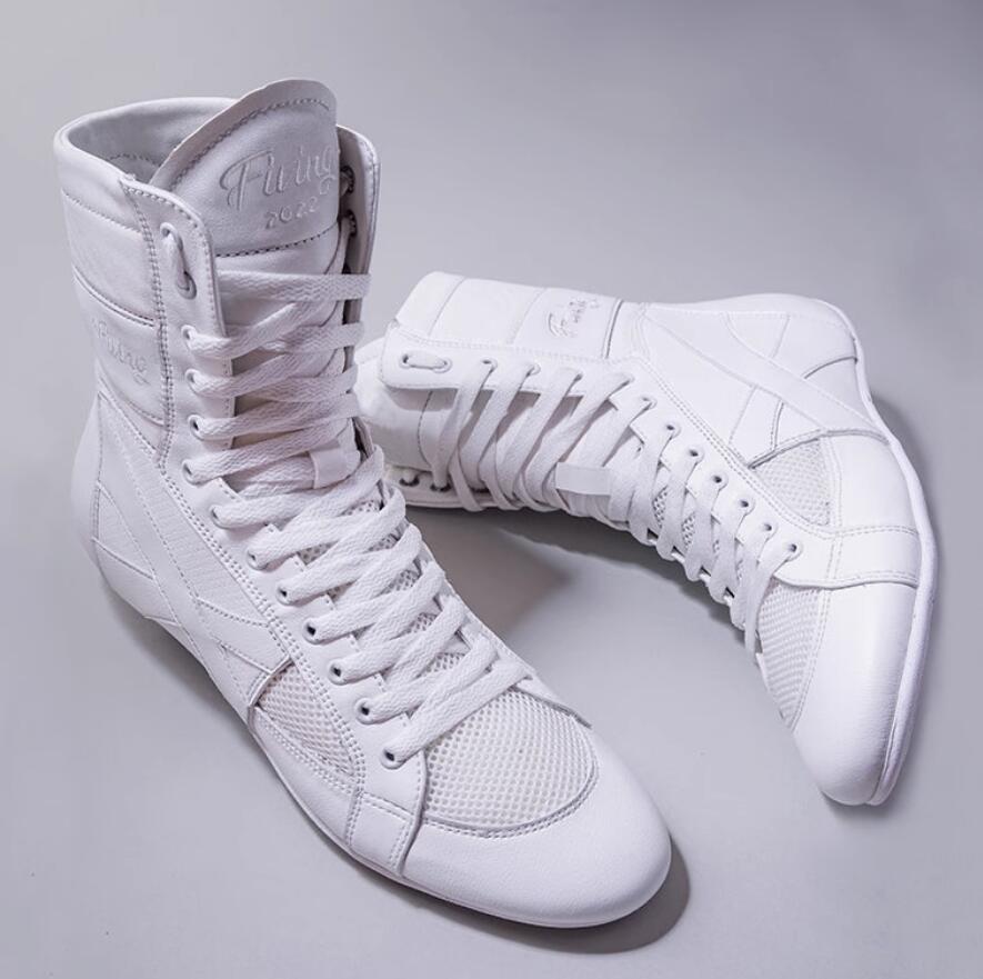 Professional Wrestling Shoes Fighting High Top Shoes Free Combat Training Shoes