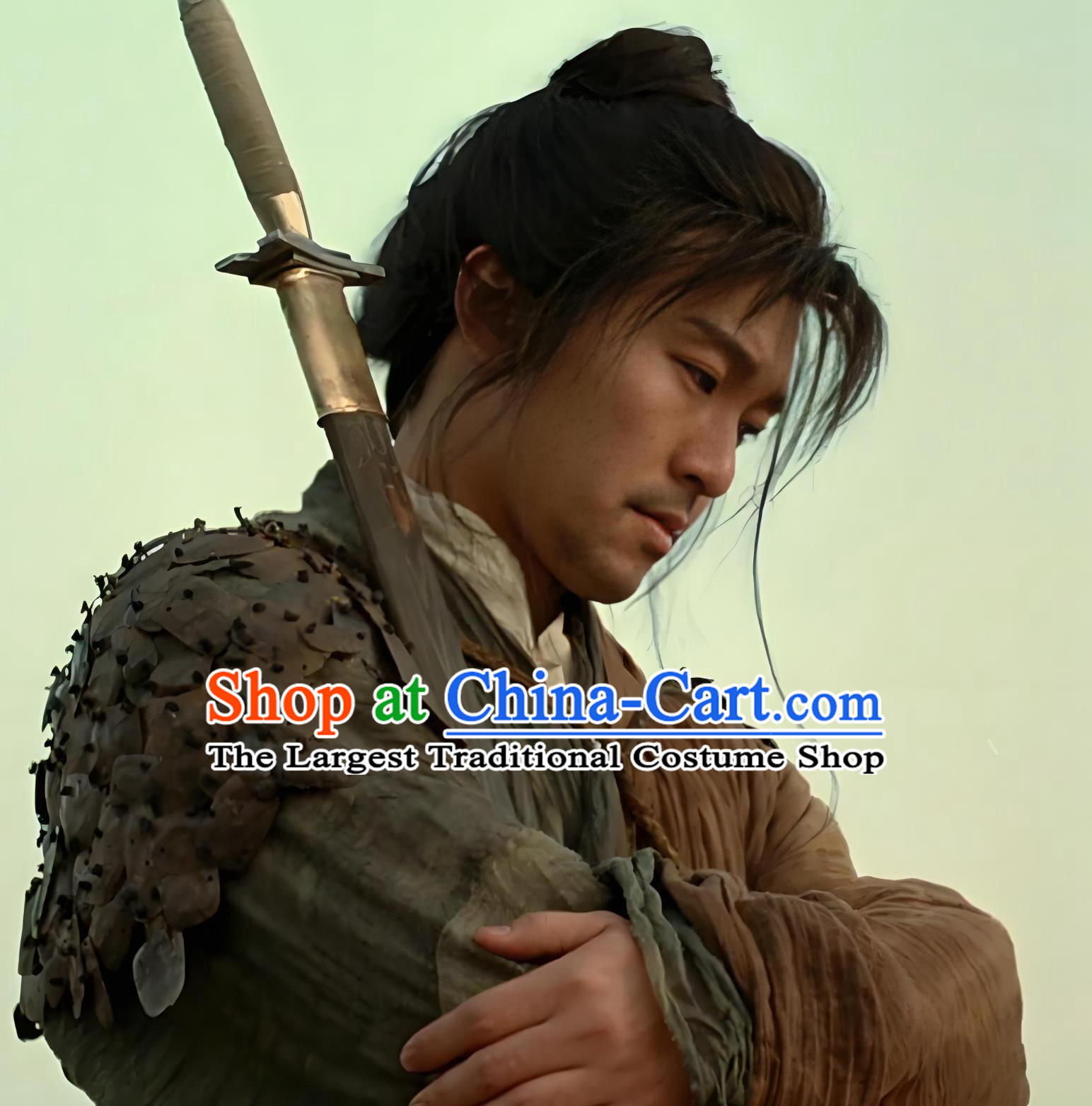 Hong Kong Film A Chinese Odyssey Sunset Warrior Replica Costume Traditional Hanfu Ancient China Swordsman Outfit