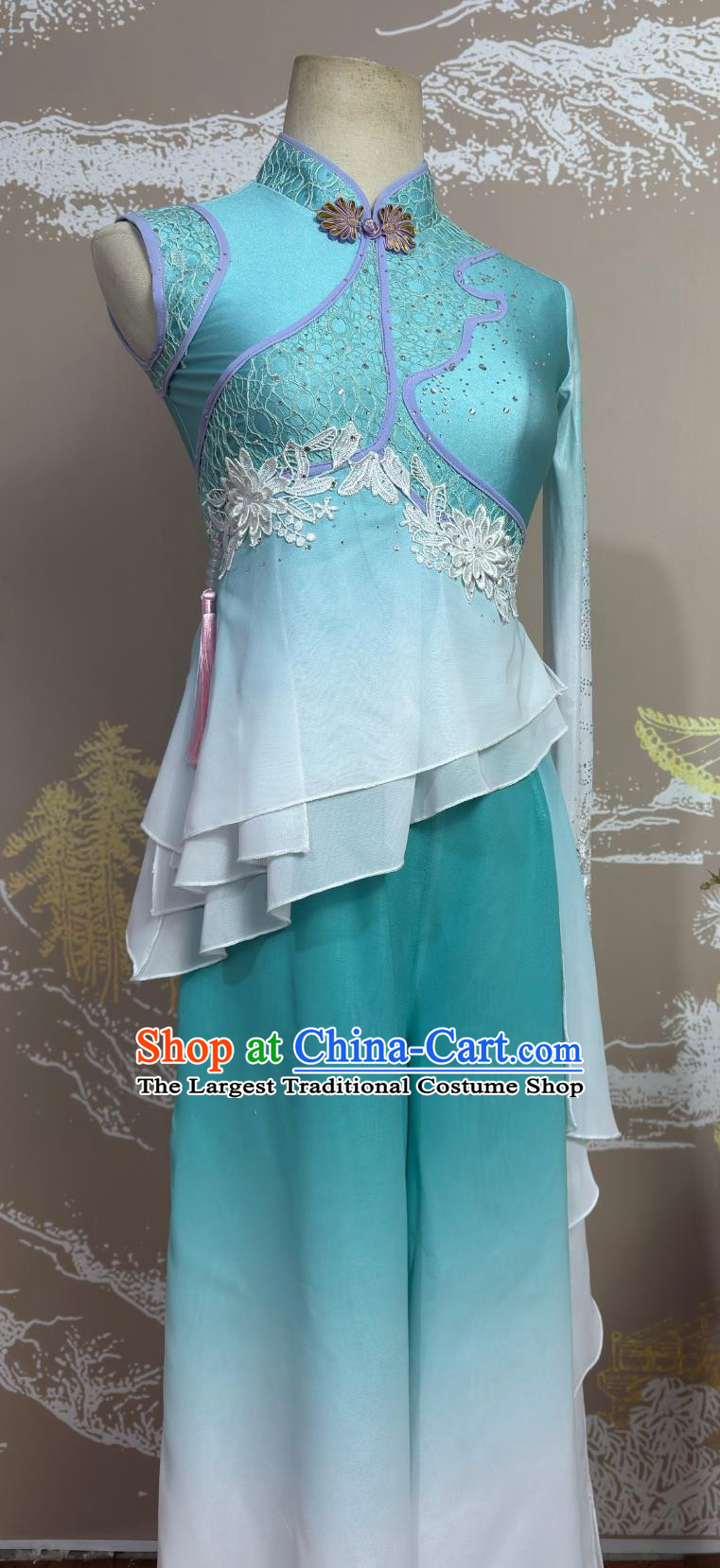 Lan Shui Jian Yue Yuan Dance Costume Art Exam Costume Custom Stage Performance Costume