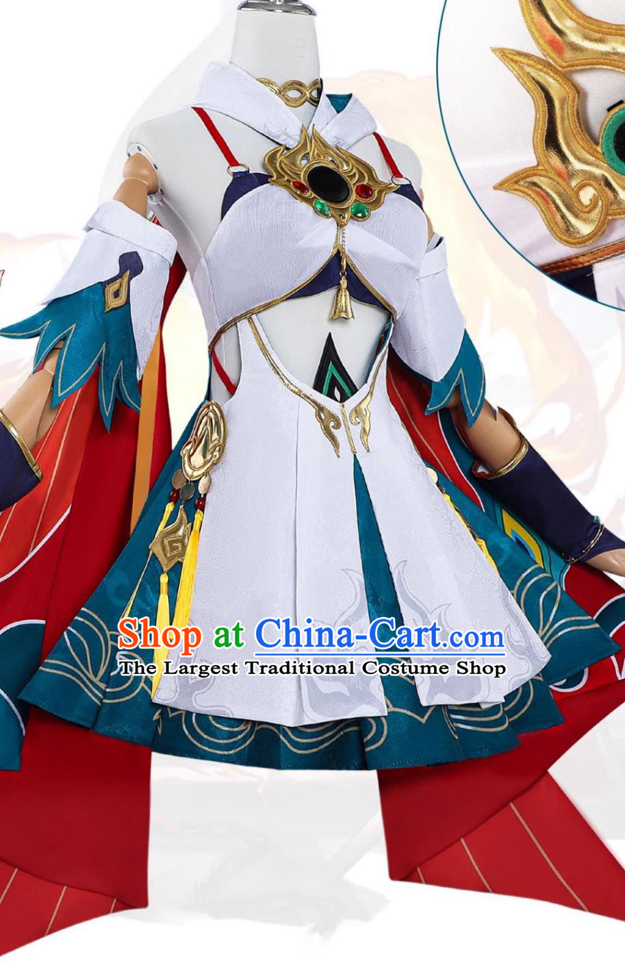 Honkai Star Rail Yunli Cosplay Costume Flamewheel Eight Leaves Yunli Cosplay Game Anime Outfit Female