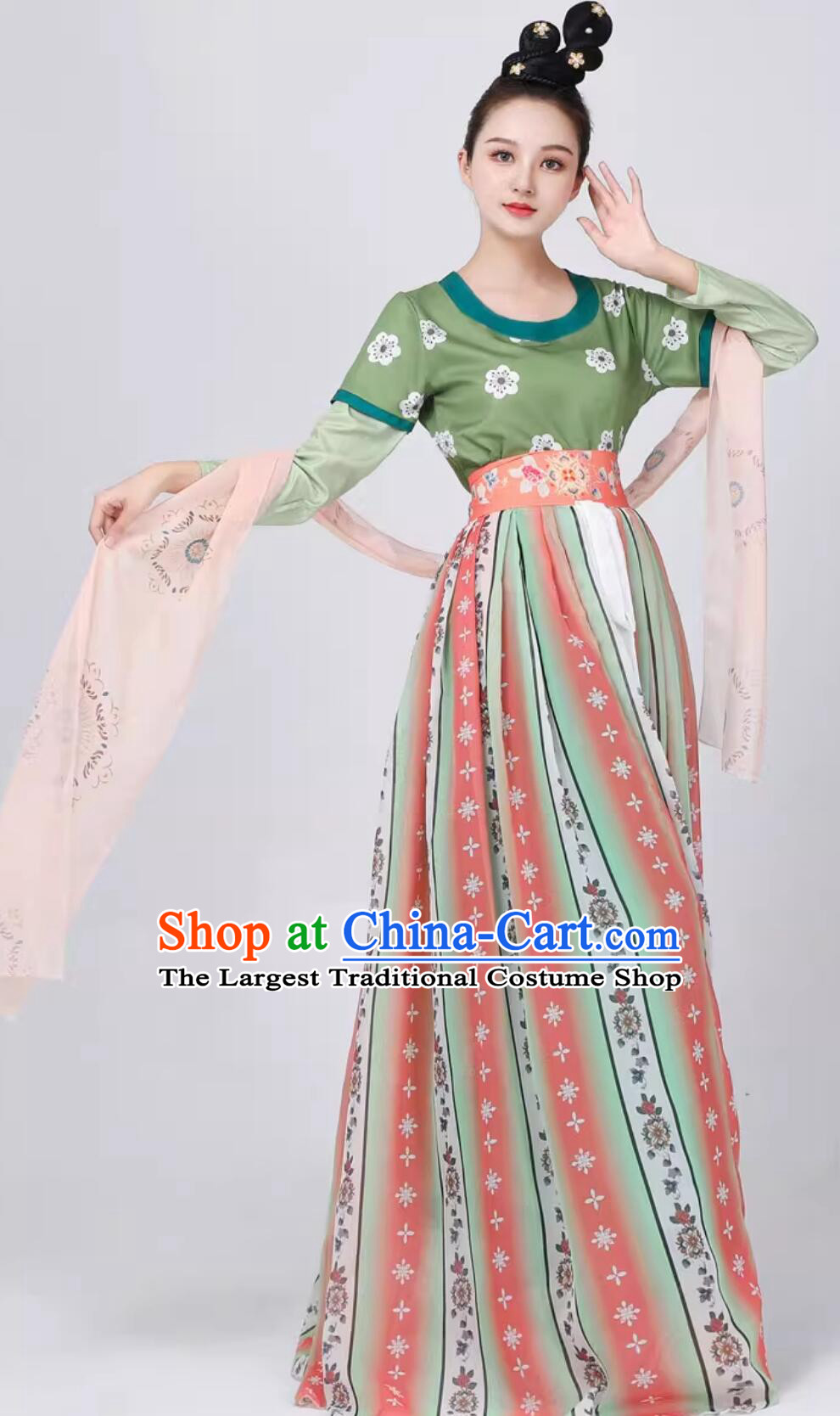 Dunhuang Dance Costume Fantasy Chang An Women Children Performance Wear Chinese Style Han Tang Classical Dance Dress