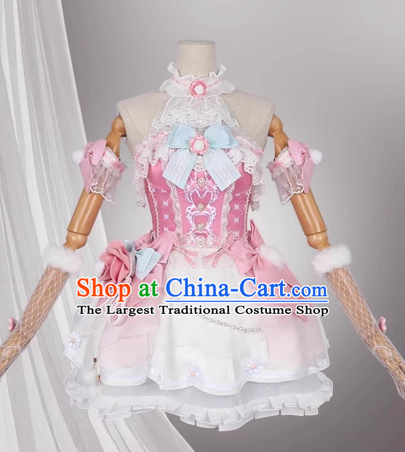 Xi La Cos Dress My Melody Naraka Bladepoint Sanrio Collaboration Clothing Female Cosplay Costume