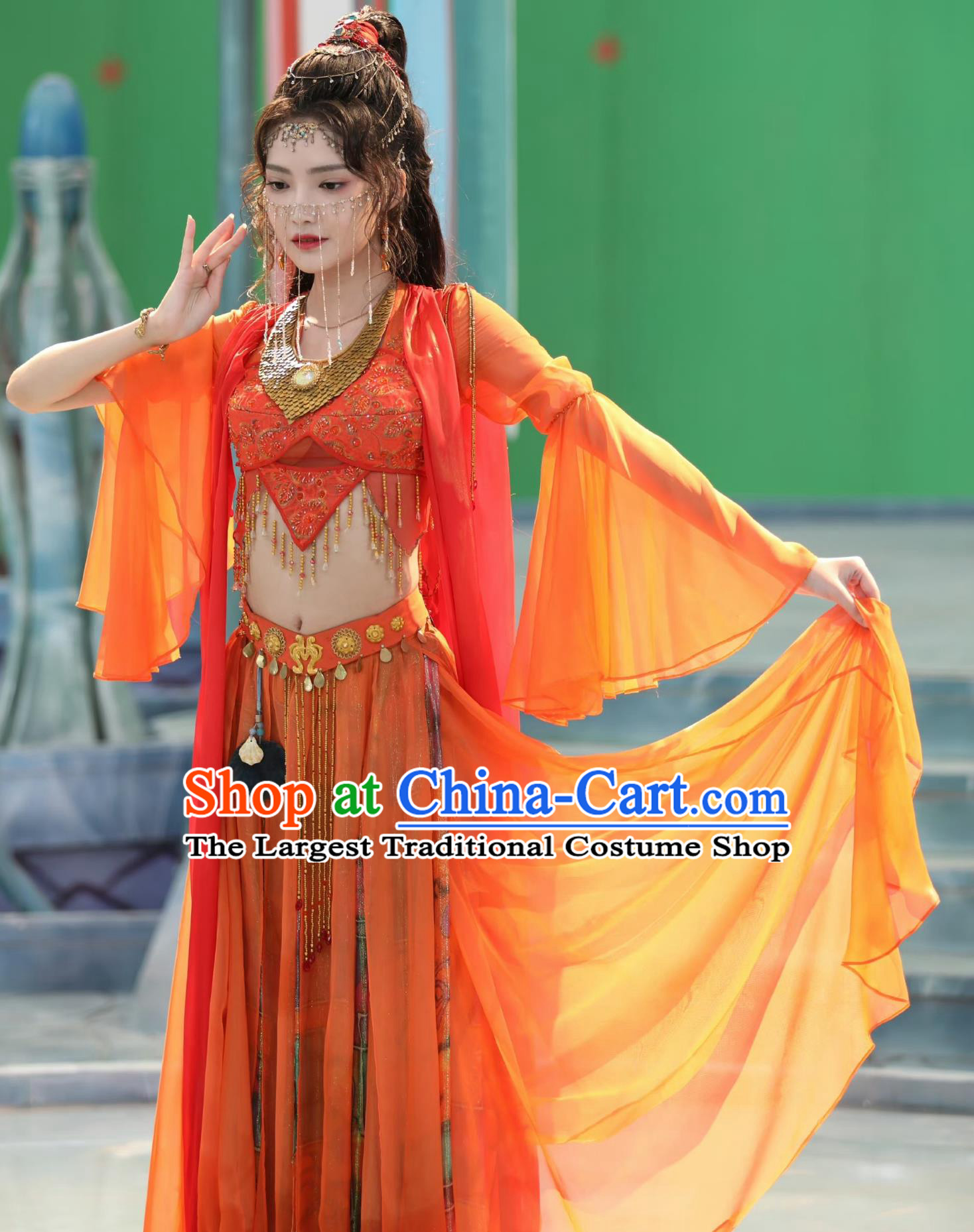 Drama Sword and Fairy Princess Su Xuan Clothing Traditional Flying Apsaras Dress Chinese Ancient Goddess Costume