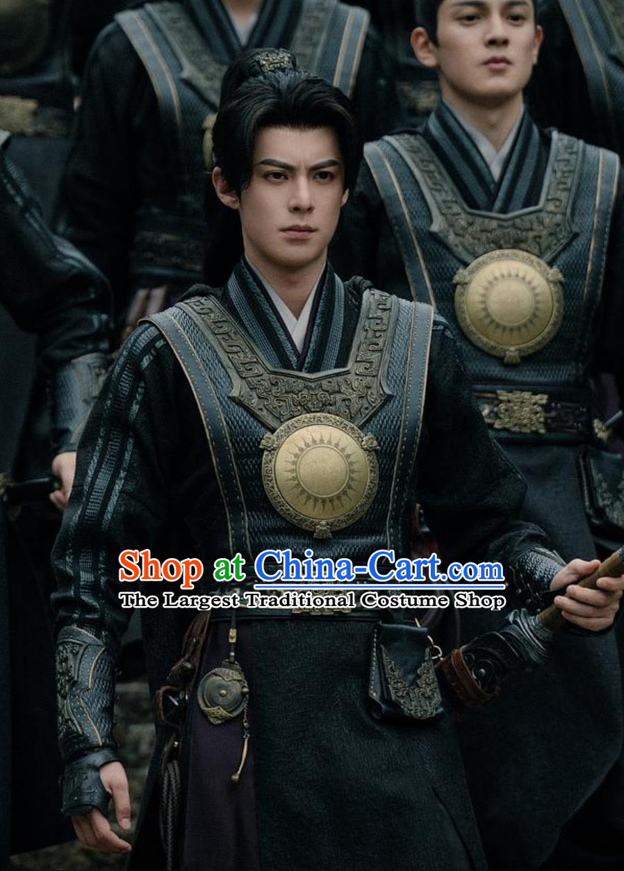 TV Series Guardians of the Dafeng Constable Xu Qi An Replica Costume Ancient Chinese Warrior Clothing Traditional Armor Garments