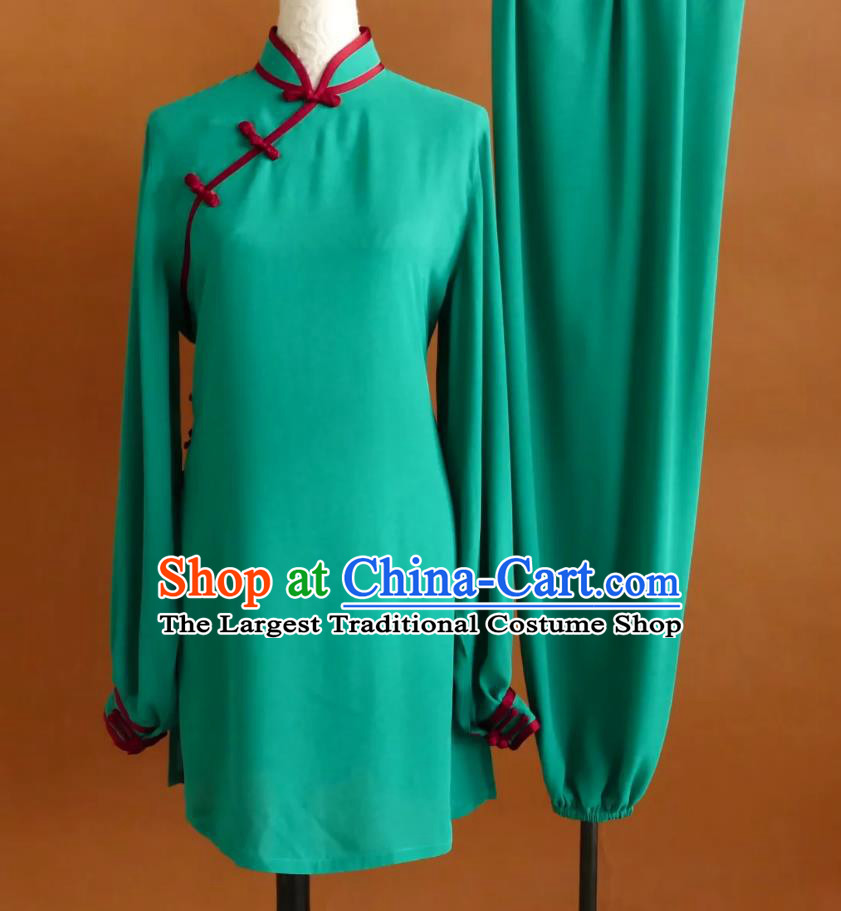 Chinese Kung Fu Costume Traditional Tai Chi Suit Ba Duan Jin Team Uniform Group Competition Performance Outfit