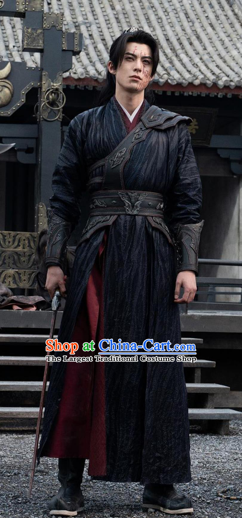 TV Series Guardians of the Dafeng Hero Xu Qi An Costume Ancient Chinese Swordsman Clothing Traditional Male Hanfu