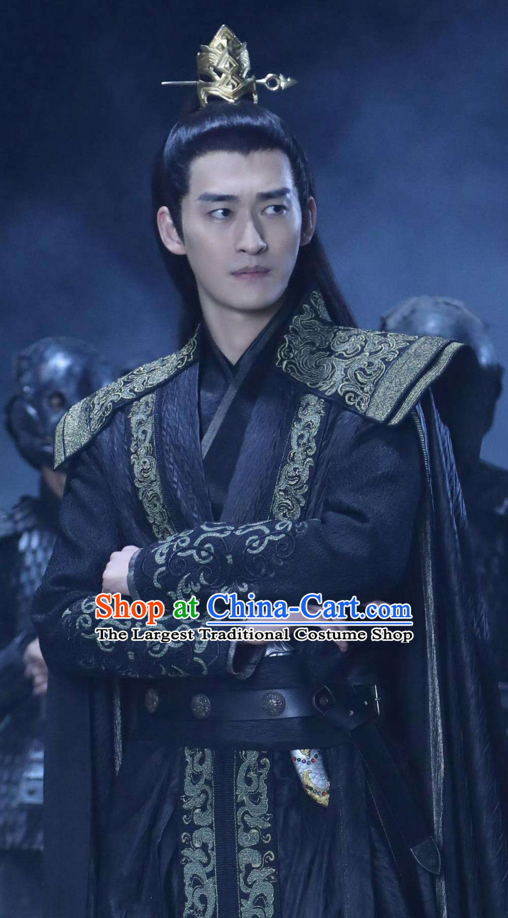 Chinese Traditional Clothing Ancient Warrior Costume TV Series Fateful Love Prince Jun Bei Yue Attire
