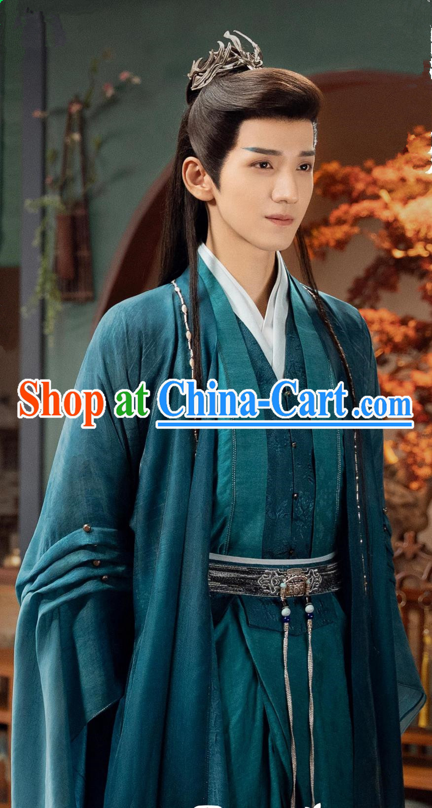 TV Series A Moment But Forever Fox Clan Patriarch Tang Hua Costume Chinese Ancient Drama Swordsman Clothing Traditional Hanfu
