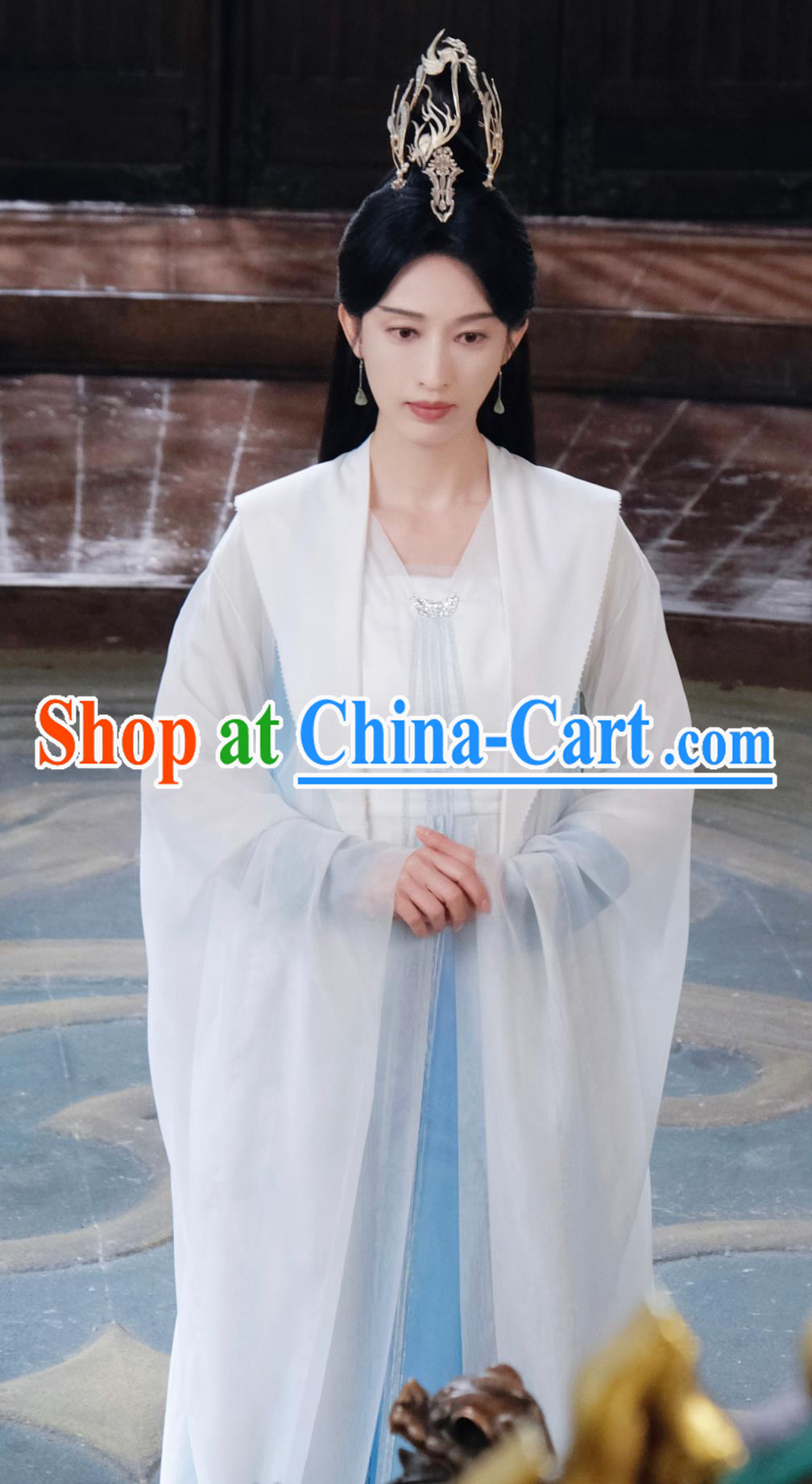 Ancient Chinese Drama Fairy Dress Traditional Clothing TV Series A Moment But Forever Goddess Han Nu Costume