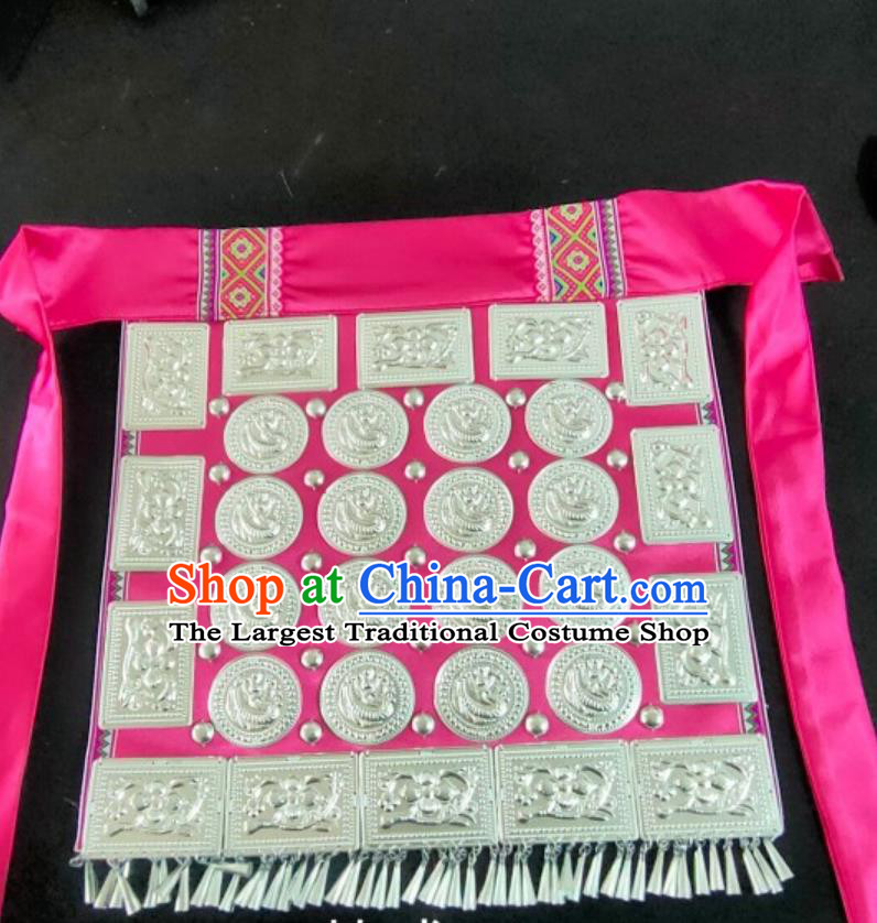Traditional Dong Children Waist Wrap Chinese Ethnic Stage Costume